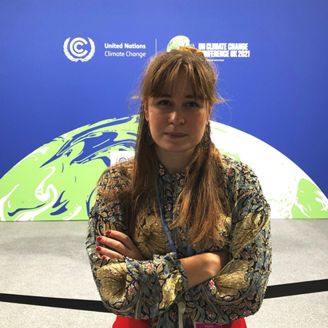 Amanda at COP26