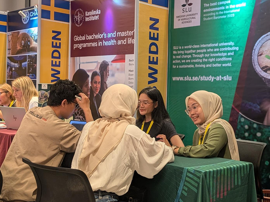 Mässmonter i Indonesien