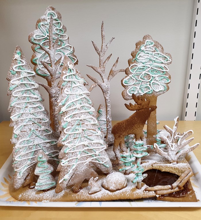 A Gingerbread Forest. Photo