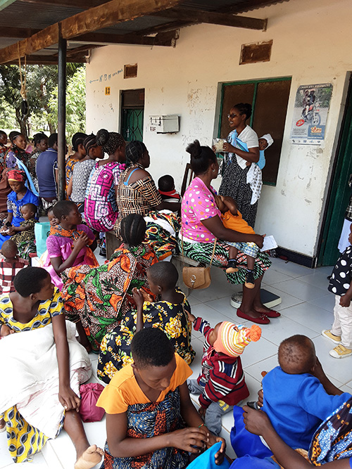 Adela Alfred Mshanga working for Fanikisha in Tanzania