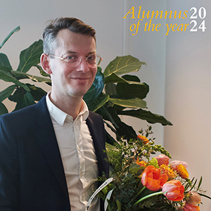 SLU alumnus of the year Johan Folkesson.  Photographer: Ellen Hällebrand