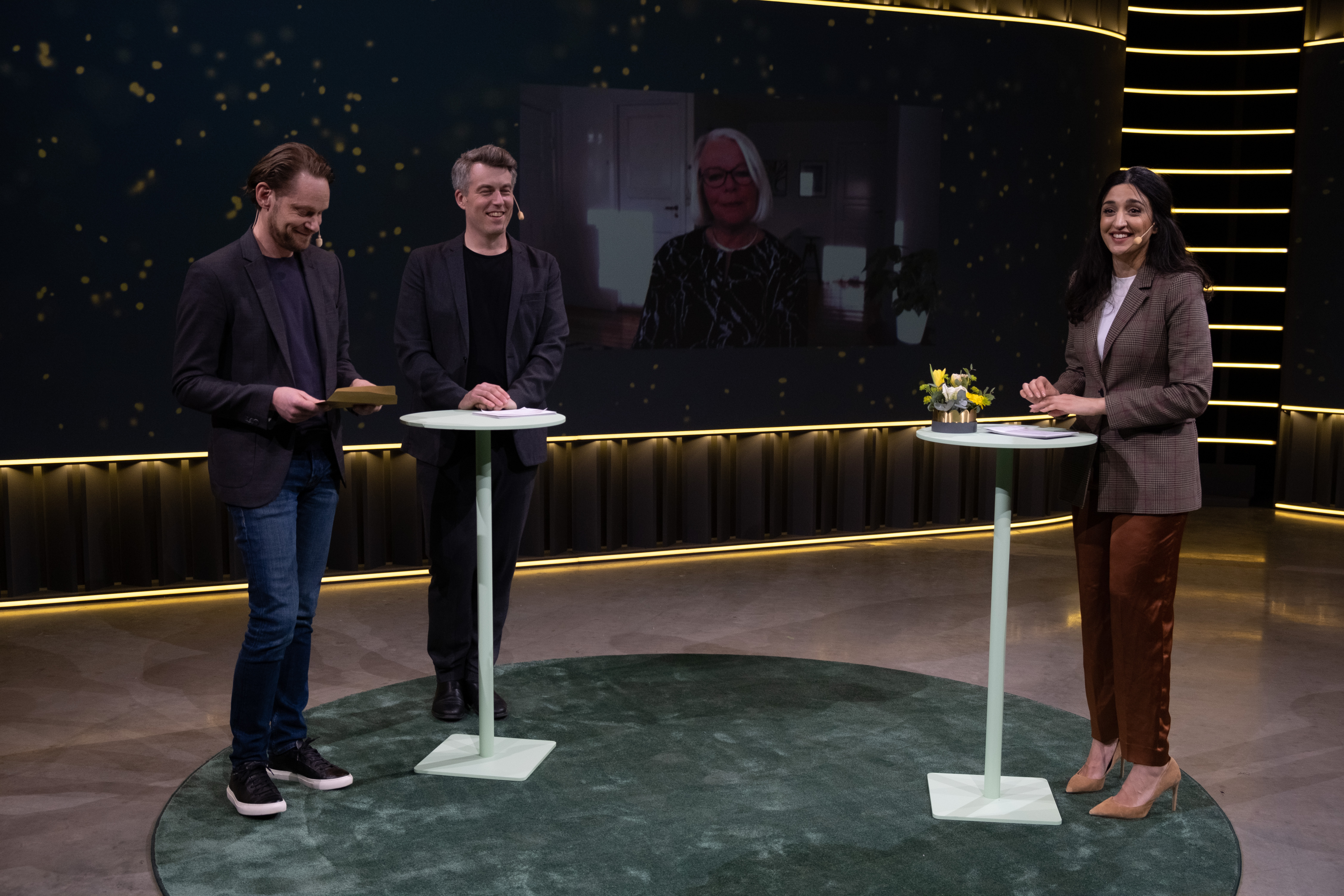 Tiina Sarap på skärm