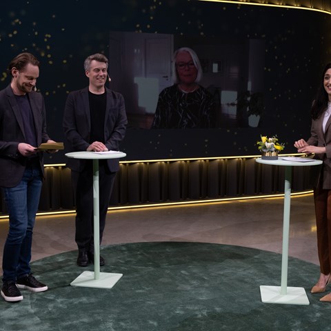 Tiina Sarap på skärm
