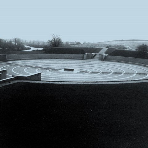 Ceremoniplatsen, Östra kyrkogården i Malmö .