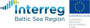A logotype for Interreg Baltic Sea Region. Logotype.