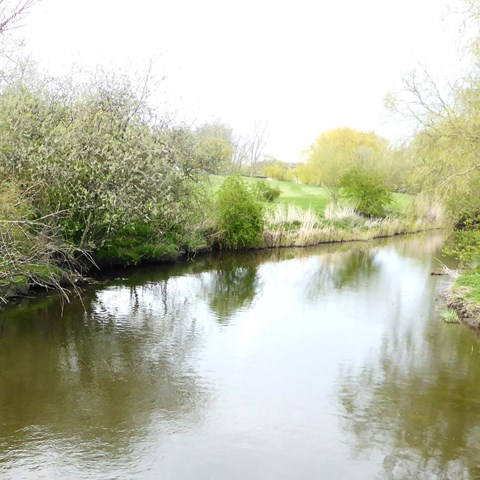 Ett vattendrag, foto.