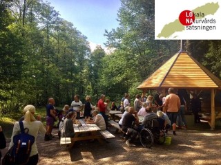 Invigning naturstig längs Smedjeån.