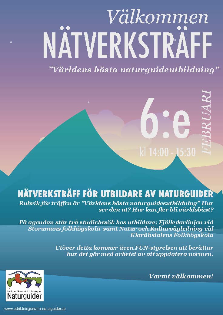 Inbjudan till nätverksträff