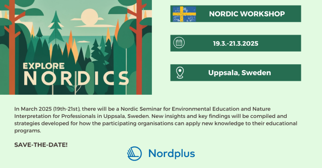 Nordiskt seminarium mars 2025 - save the date