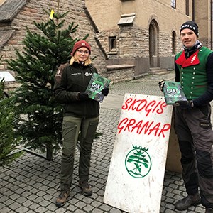 Emma Häggberg och Axel Lomander