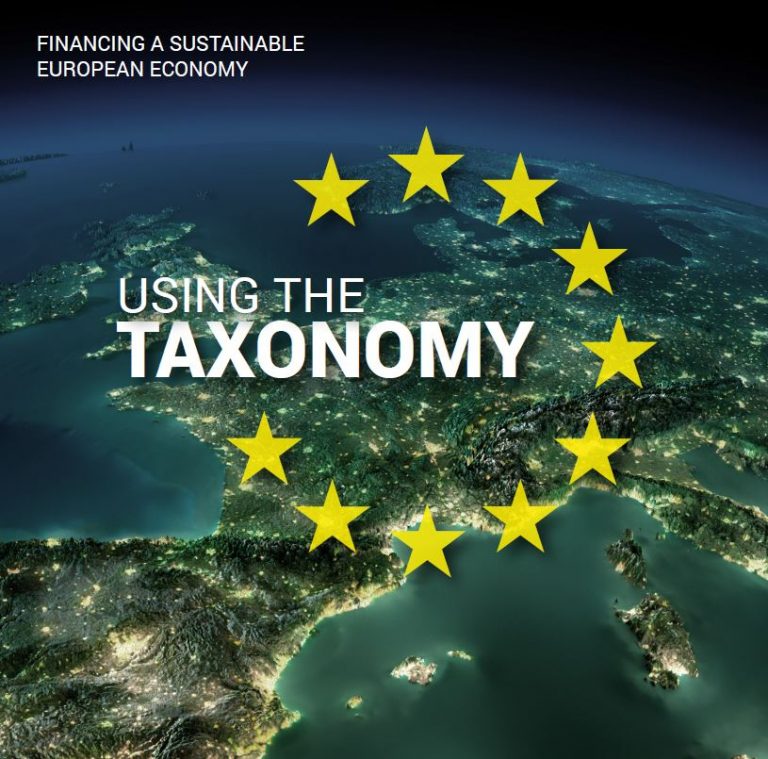 EU:s bild Using the taxonomy