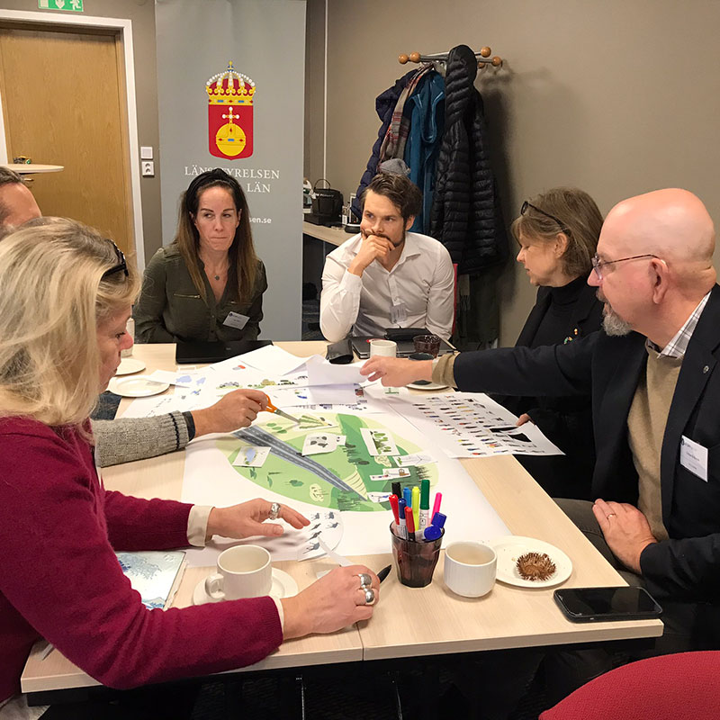 Foto från workshop.