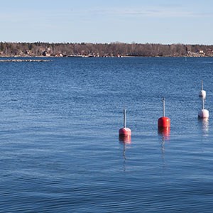 The bay of Öregrund.