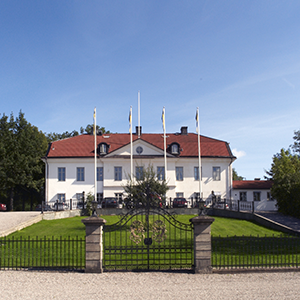 Bild på Philipsonska gården i Strängnäs. Foto.