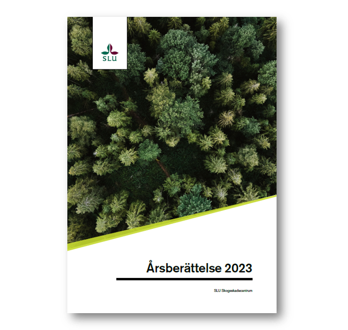Framsida till årsberättelsen 2023. Bild. 
