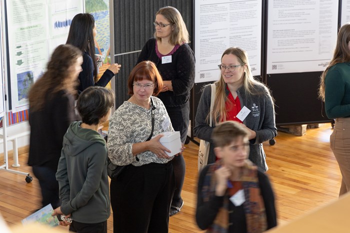 Posterpresentation under symposium. Foto.