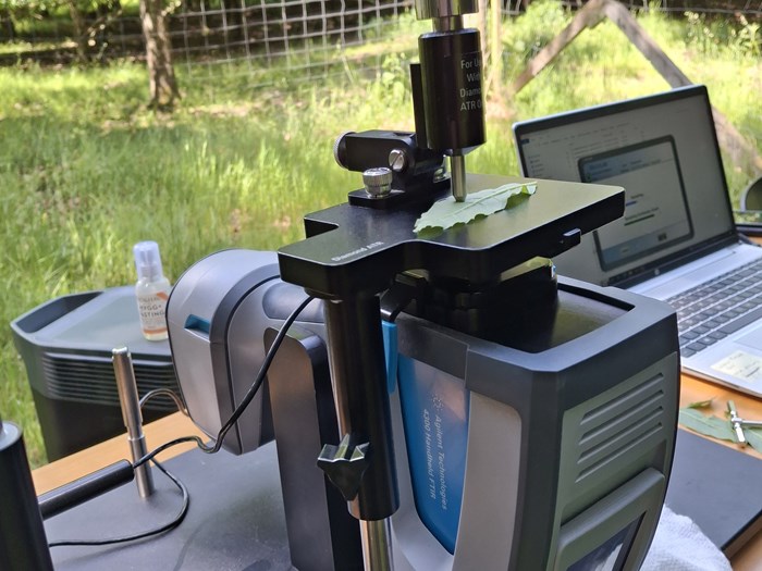 A portable Fourier Transform Infrared (FT-IR) spectroscopy tool