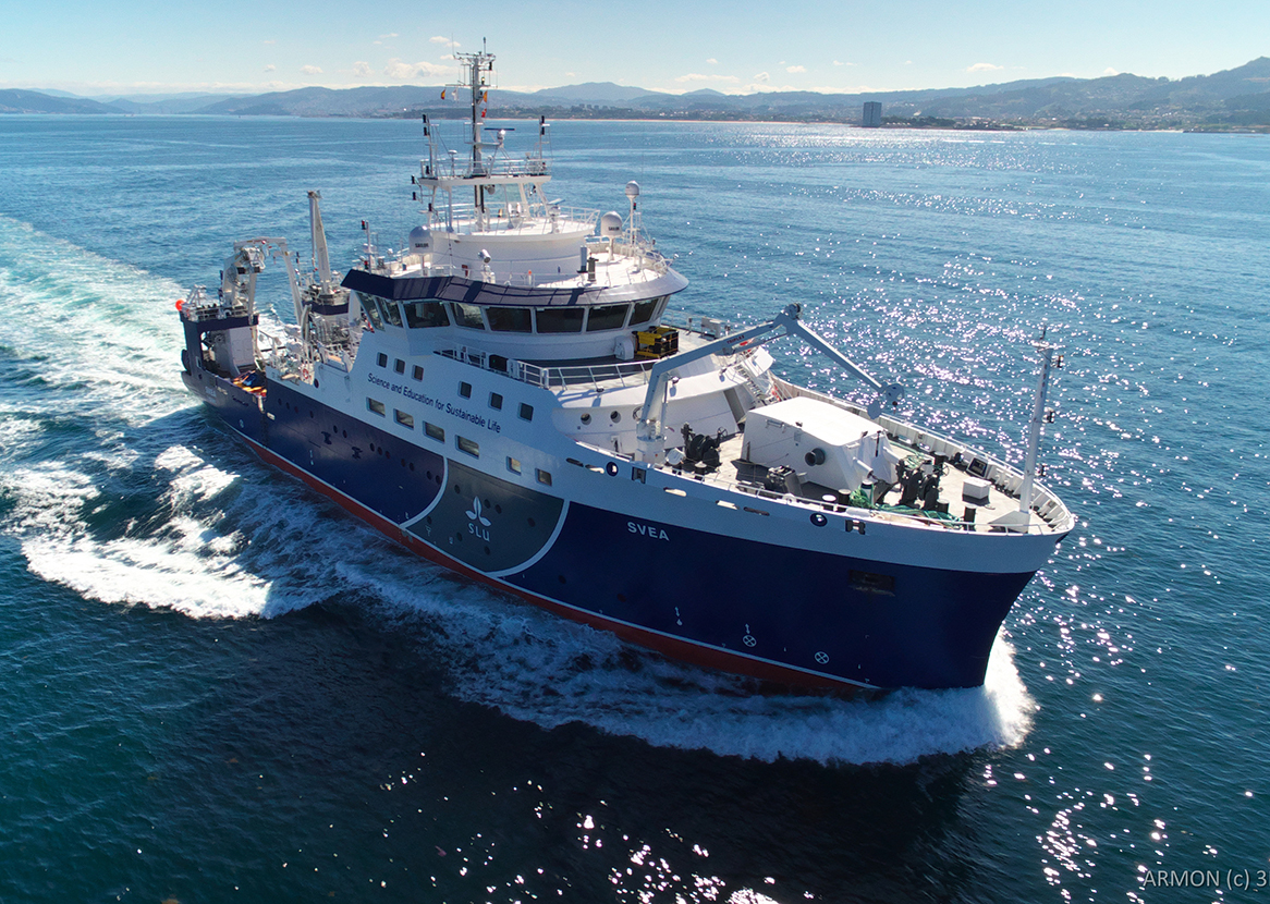 Forskningsfartyget Svea. Foto.