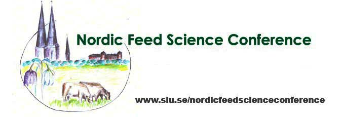 Logotyp Nordic Feed Science conference. Bild.