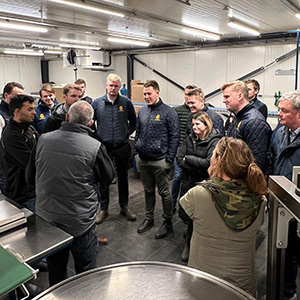 Studenter på studiebesök