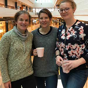 Elisabeth Jonas, Karin Alvåsen och Mikaela Jardstedt