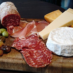 Ost och korv från Italien