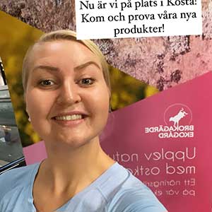 Kvinna med blont hår