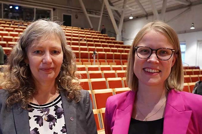Maria Knutson Wedel och Kristina Yngwe