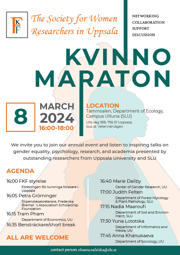 invitation to kvinnomaraton March 8, 2024
