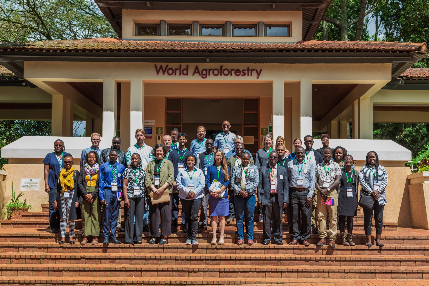 The Restore4More team during the project launch at CIFOR-ICRAF campus in Nairobi.