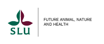 SLU Future Animal, Nature and Health logo. Illustration.