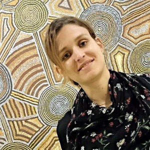 Porträtt av en kvinna. Foto.