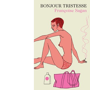 Book cover, Bonjour tristesse.