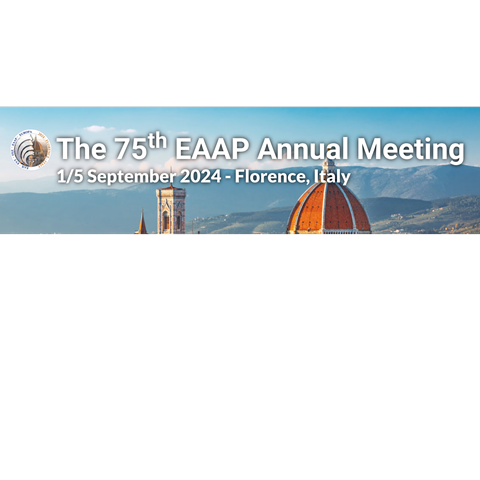 Vy över Florens med texten "The 75th EAAP Annual Meeting 1/5 September 2024 - Florence, Italy"