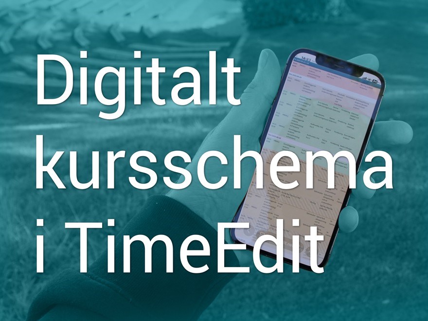 Bildknapp: Digitalt kursschema i TimeEdit