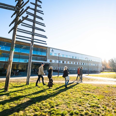 Studenter campus Umeå