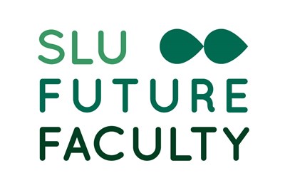 Logotype for SLU Future Faculty. Illustration.