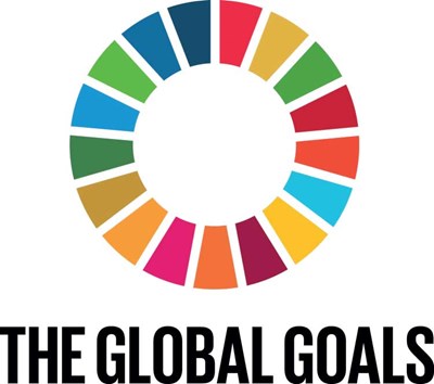 Symbolic image for the Global Goals. Illustration.