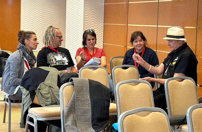 Discussion during the Crayfish Conference – Zagreb