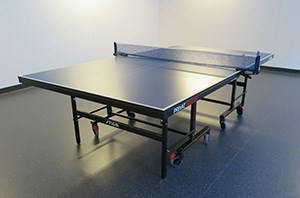 Table tennis table. Photo
