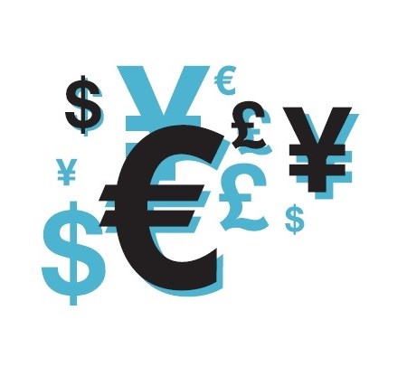 Currencies. Illustration.