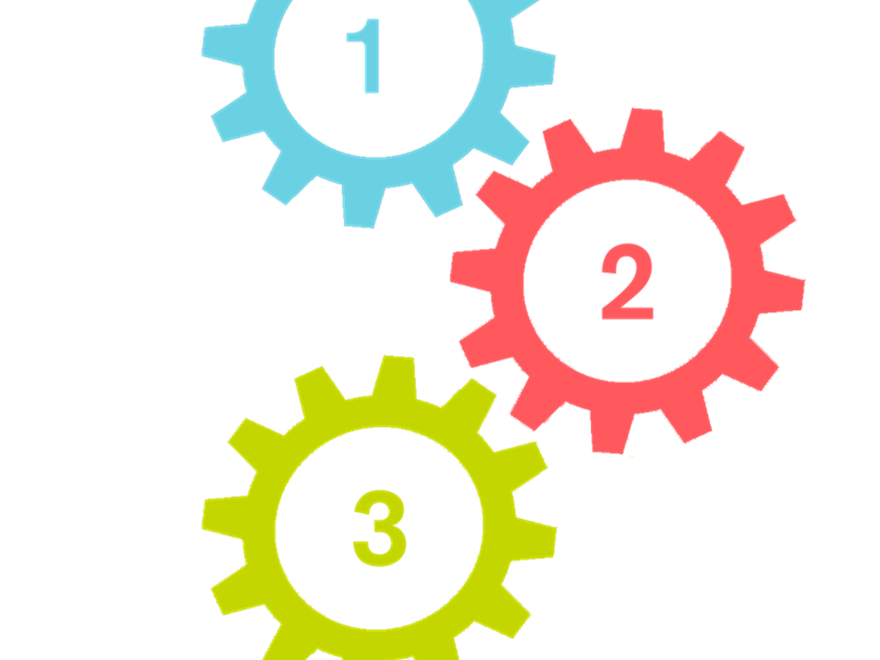 picture of 3 gears