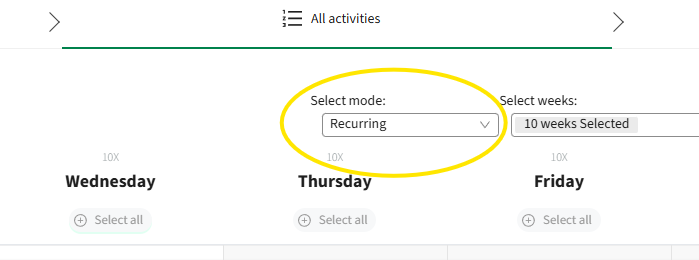 Screenshot of the form in TimeEdit