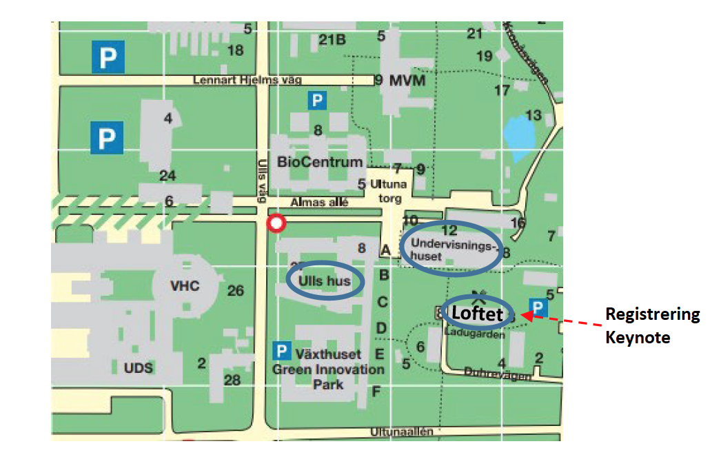 Map Campus Ultuna