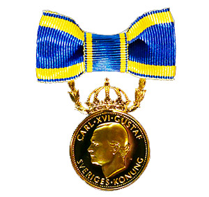 Så här ser medaljen för nit och redlighet ut, foto.