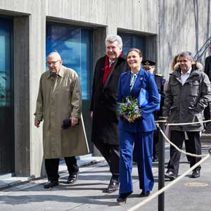 Kronprinsessan Victoria inviger BSSC på Skansen. Foto: Dan Lepp.