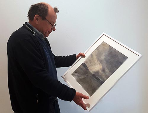 Så här ser tavlan ut efter saneringen. Förvandlingen är betydande, foto.