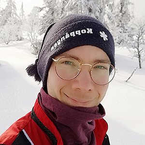 Carl Lehto. Portrait picture.