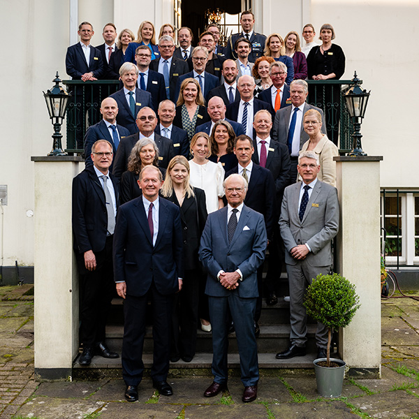 Rektor Maria Knutson Wedel på Kungliga Teknikresan.Foto