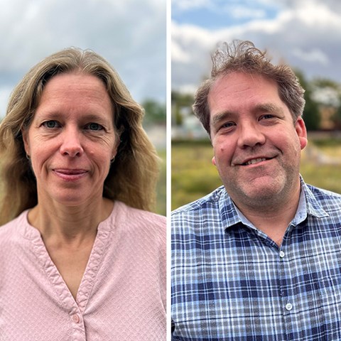 Cecilia Sundberg och Erik Öckinger.